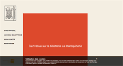 Desktop Screenshot of maroquinerie.fnacspectacles.com