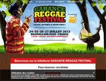 Tablet Screenshot of garancereggaefestival.fnacspectacles.com