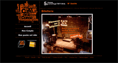 Desktop Screenshot of cafedeladanse.fnacspectacles.com