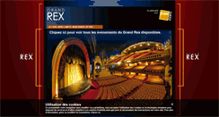 Desktop Screenshot of grandrex.fnacspectacles.com
