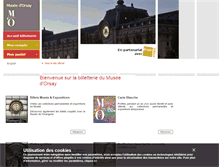 Tablet Screenshot of musee-orsay.fnacspectacles.com