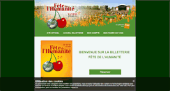 Desktop Screenshot of fetehumanite2.fnacspectacles.com