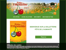 Tablet Screenshot of fetehumanite2.fnacspectacles.com