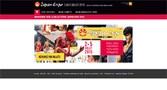 Desktop Screenshot of japanexpo.fnacspectacles.com